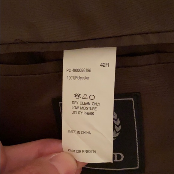 NWOT Izod Single Breasted brown winter Sport Coat - Picture 6 of 8